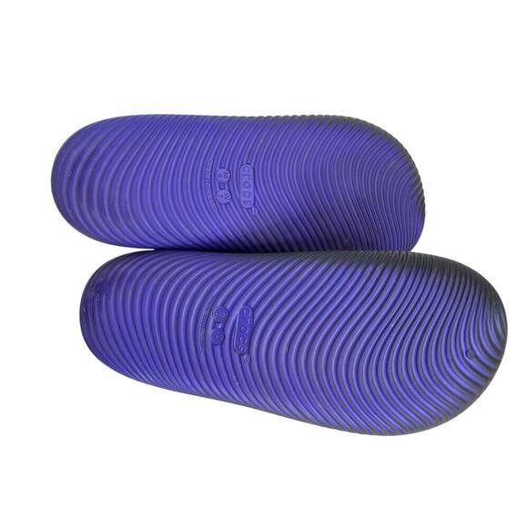 CROCS Taco Bell x Crocs Mellow Slide Live Mas in Ultra Violet & Black Size 7 - Picture 6 of 16